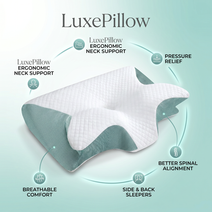 LuxePillow™ Butterfly Neck Support Pillow