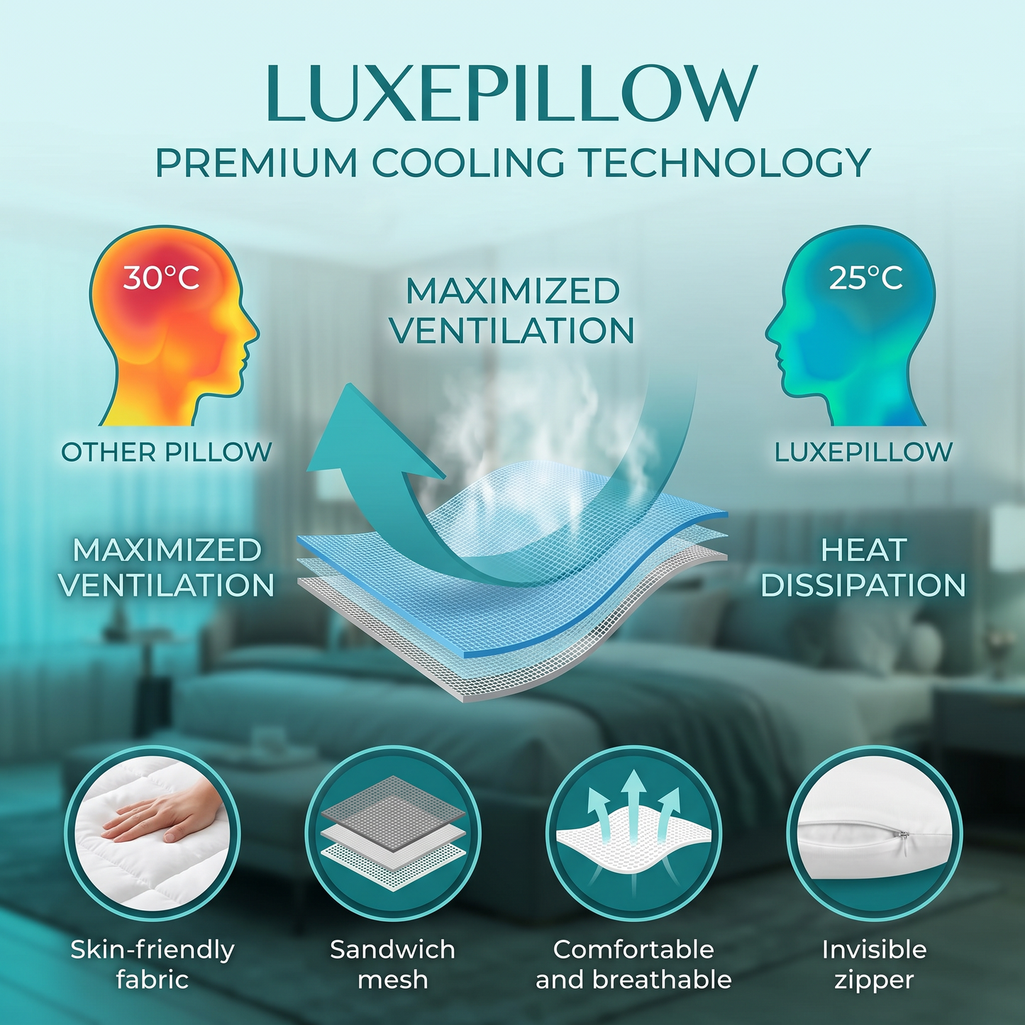 Butterfly Memory Foam Neck Pillow
