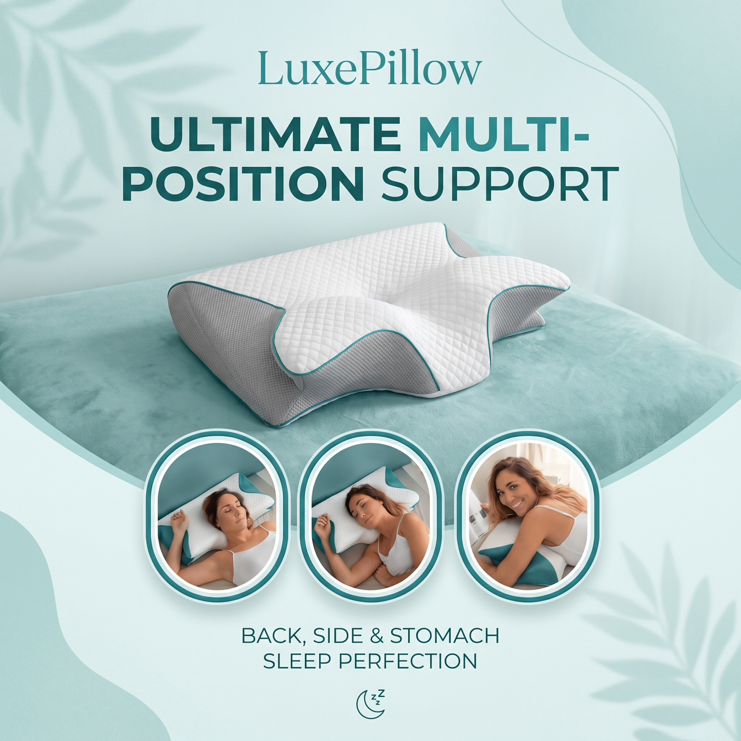 Butterfly Memory Foam Neck Pillow