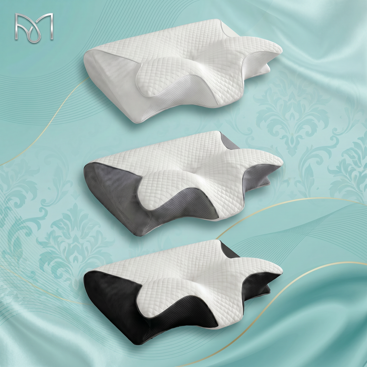 Butterfly Memory Foam Neck Pillow